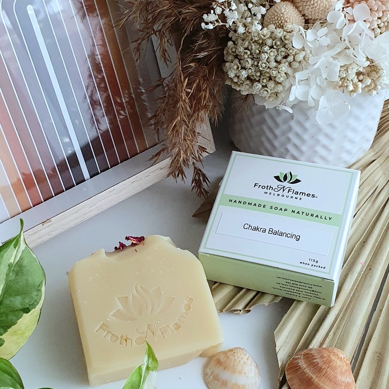 chakra balancing natural handmade soap