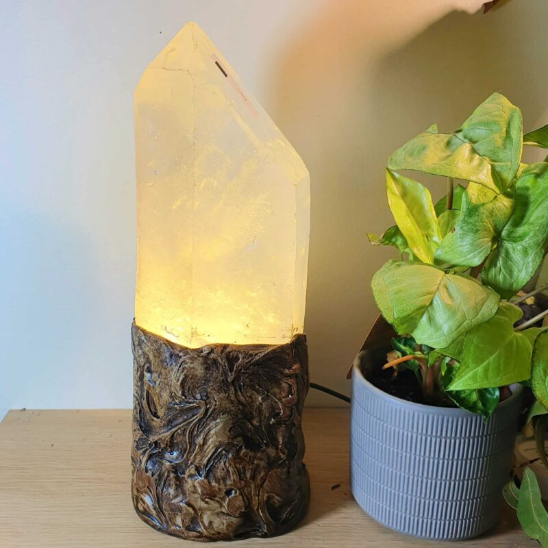 clear quartz lamp