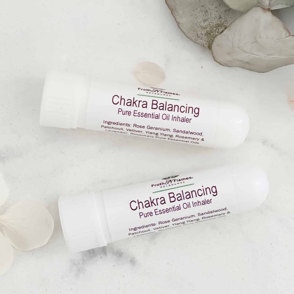 essential oil inhaler chakra balancing